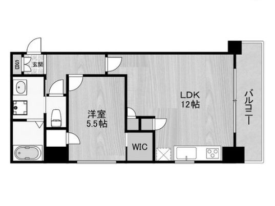 物件○○の間取り図