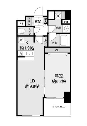 物件○○の間取り図