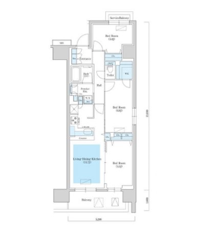 物件○○の間取り図