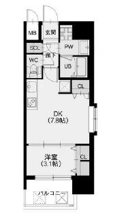 物件○○の間取り図