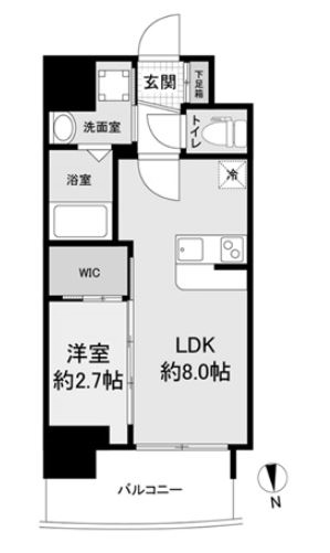 物件○○の間取り図