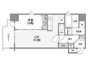 物件○○の間取り図