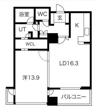 物件○○の間取り図