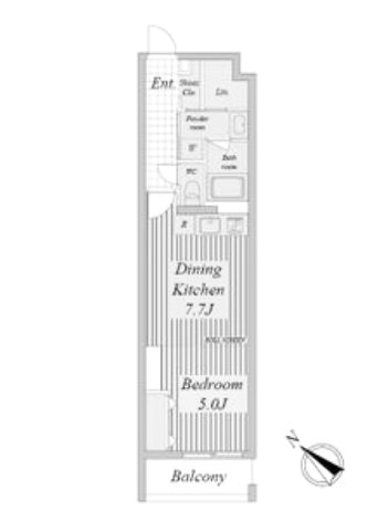 物件○○の間取り図