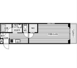 物件○○の間取り図