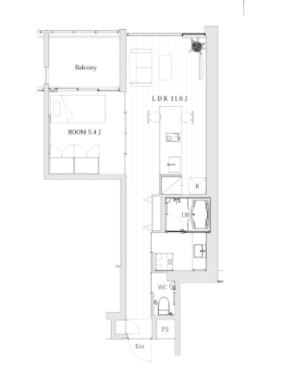 物件○○の間取り図