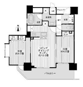 物件○○の間取り図