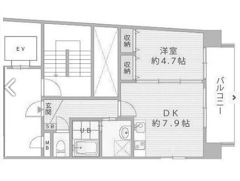 物件○○の間取り図