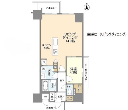 物件○○の間取り図