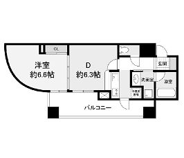 物件○○の間取り図