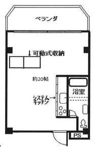 物件○○の間取り図