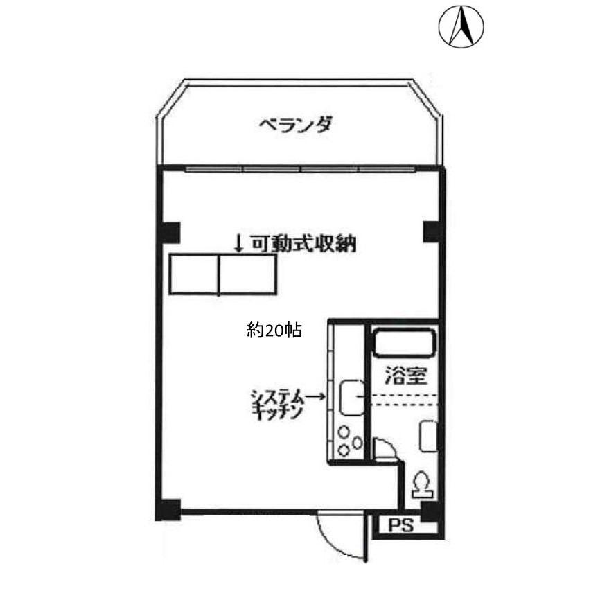 物件○○の間取り図