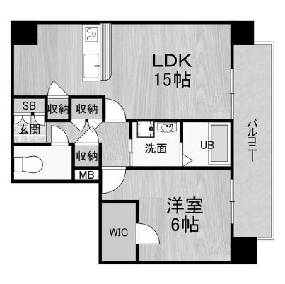 物件○○の間取り図