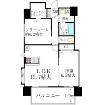 物件○○の間取り図