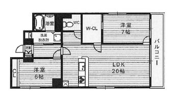 物件○○の間取り図