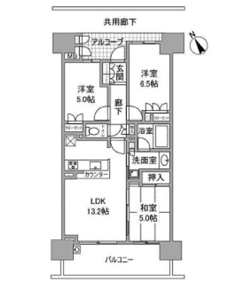 物件○○の間取り図