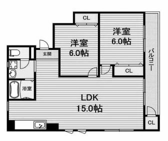 物件○○の間取り図