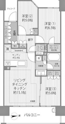 物件○○の間取り図