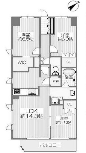 物件○○の間取り図