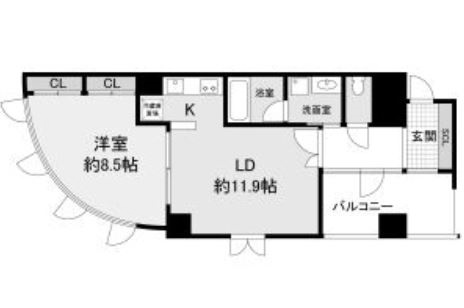 物件○○の間取り図