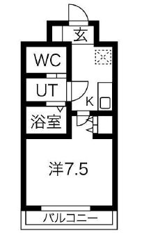 物件○○の間取り図