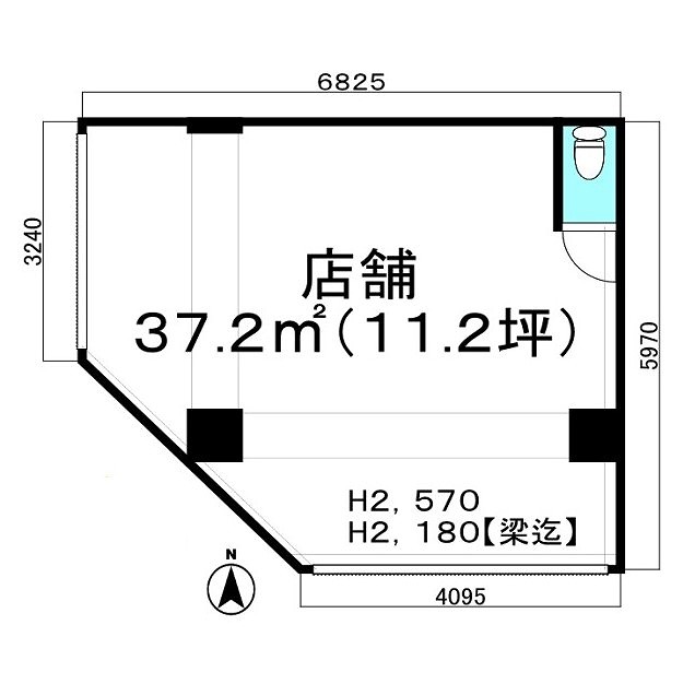 物件○○の間取り図