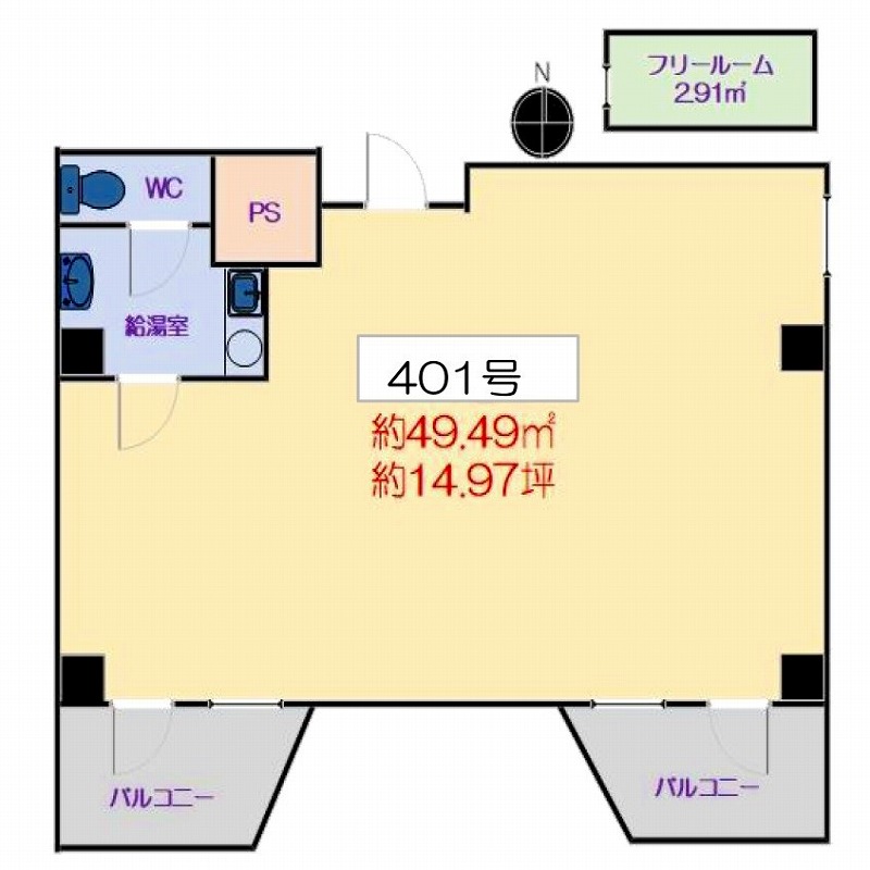 物件○○の間取り図