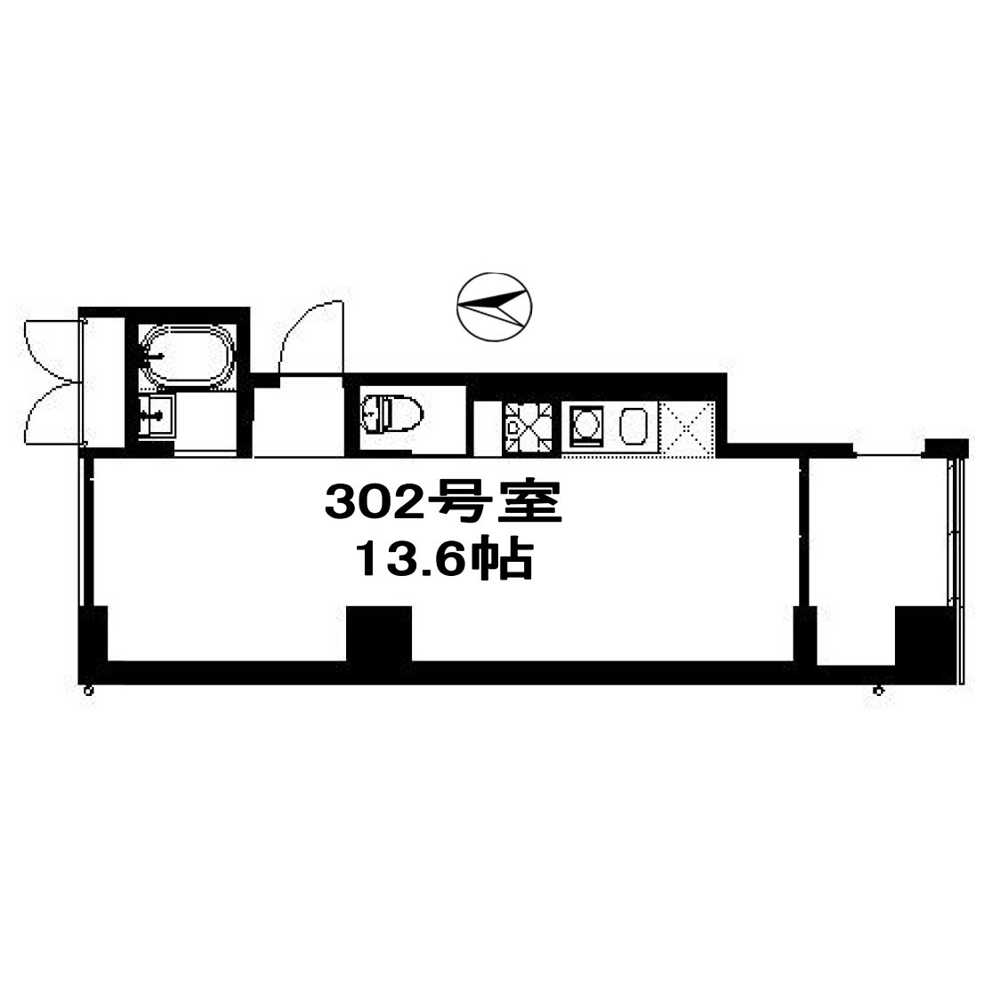 物件○○の間取り図