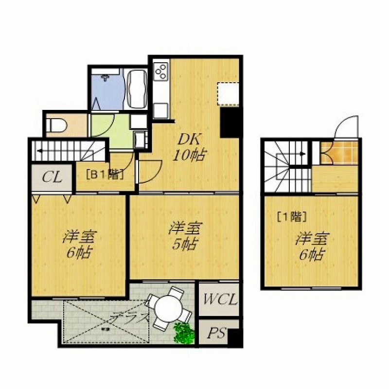 物件○○の間取り図