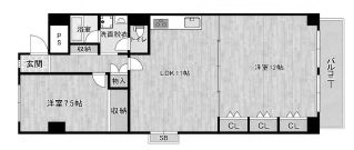 物件○○の間取り図