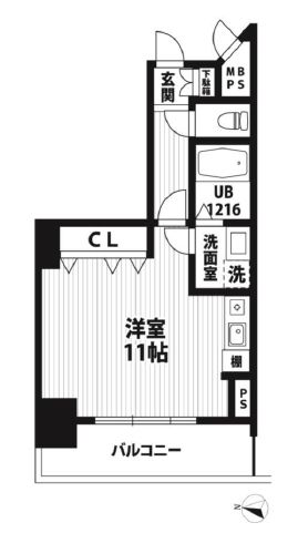 物件○○の間取り図