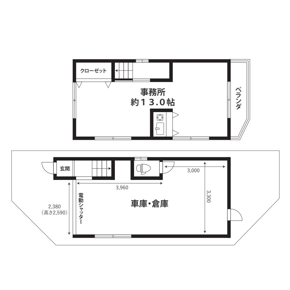 物件○○の間取り図