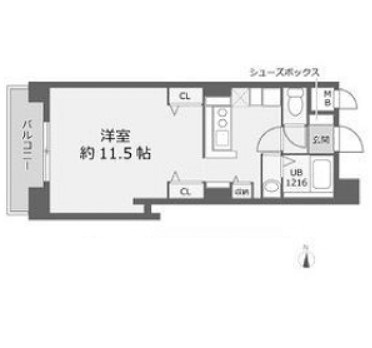 物件○○の間取り図