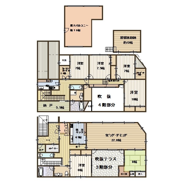 物件○○の間取り図