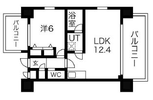 物件○○の間取り図