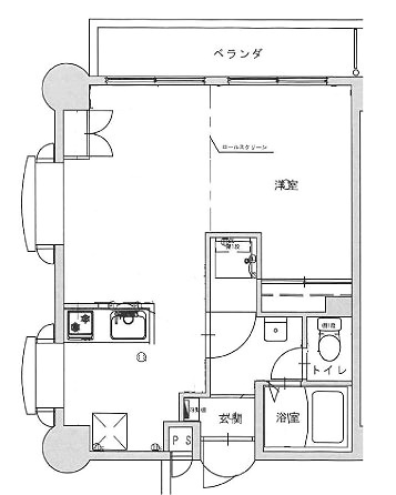 物件○○の間取り図