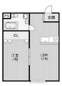 物件○○の間取り図