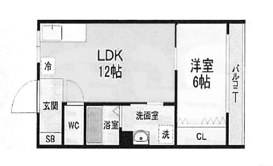 物件○○の間取り図