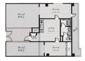 物件○○の間取り図