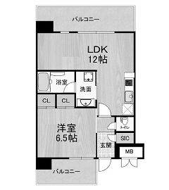 物件○○の間取り図