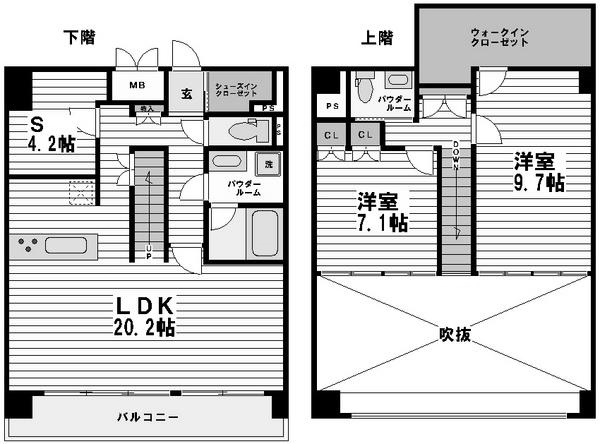 物件○○の間取り図