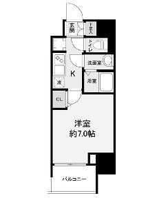 物件○○の間取り図