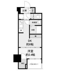 物件○○の間取り図