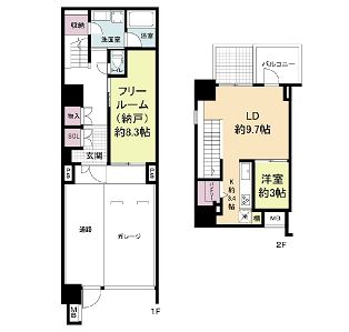 物件○○の間取り図