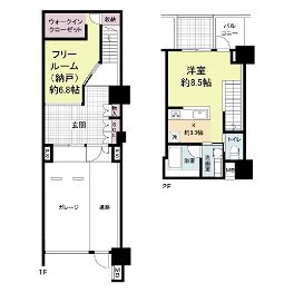 物件○○の間取り図