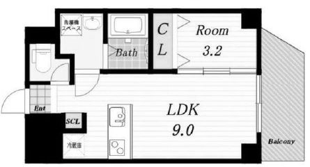 物件○○の間取り図