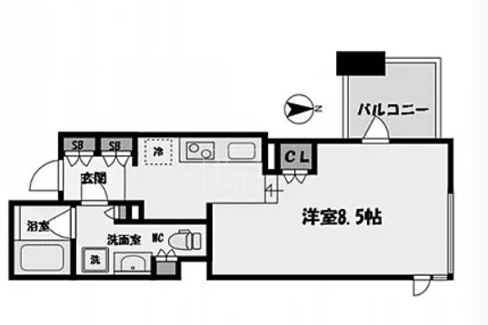 物件○○の間取り図