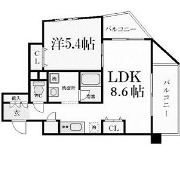 物件○○の間取り図