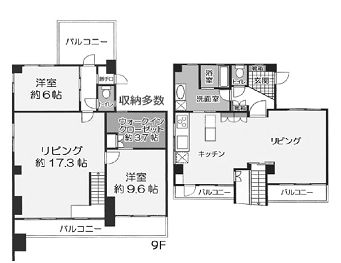 物件○○の間取り図