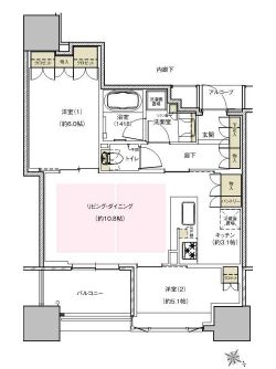 物件○○の間取り図